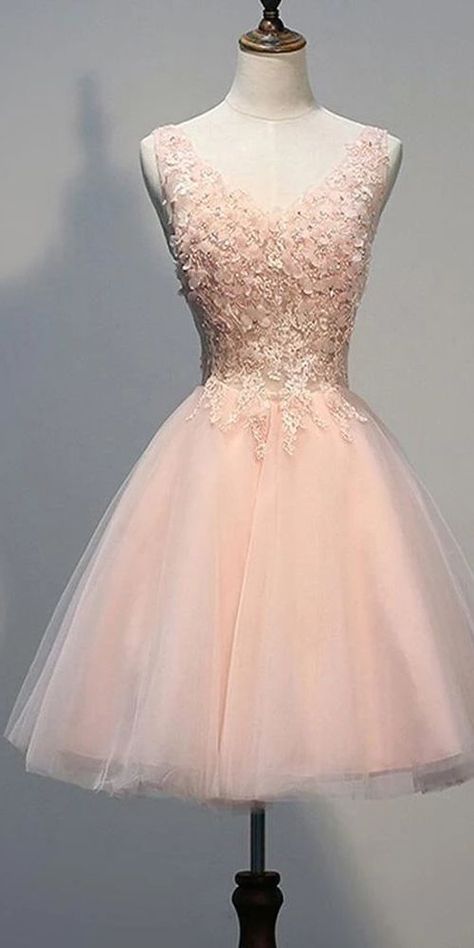 Sweet 16 Dresses Short, Winter Ball Dresses, Party Dresses Uk, Damas Dresses, Best Party Dresses, Dama Dresses, Cheap Homecoming Dresses, Pink Homecoming Dress, Pink Prom