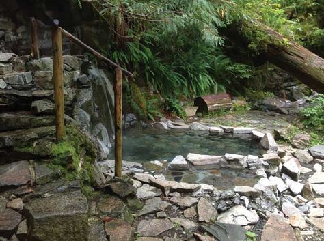 Take a Trip to Seattle's Nearby Hot Springs Stone Pool, Spring Getaway, Evergreen State, Western Washington, Cascade Mountains, Spring Resort, Hot Spring, On The Road Again, Washington State