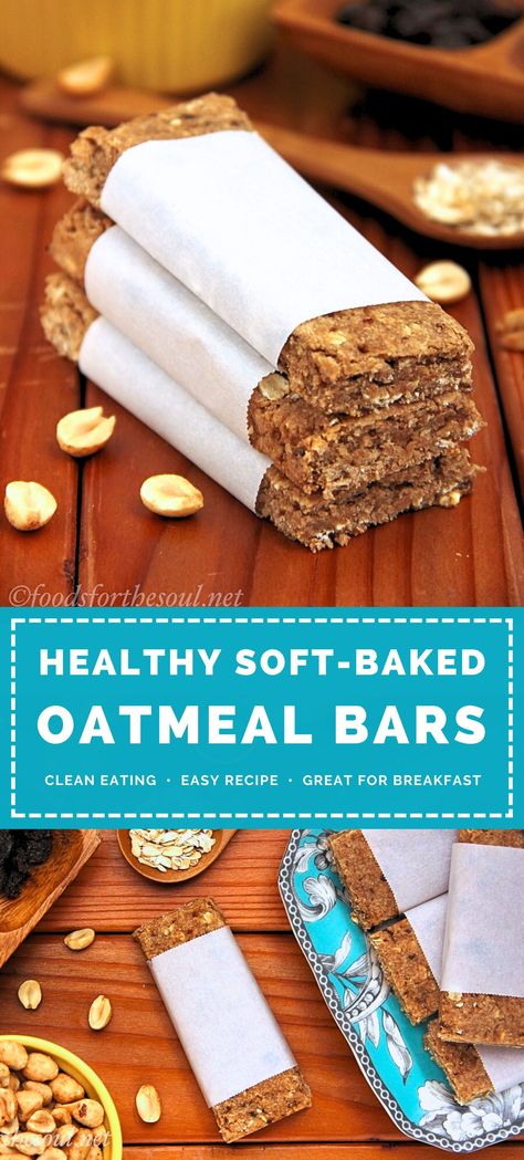 These healthy soft baked oat bars are SO good! A DIY homemade version of popular name brand ones! They’re easy, lightly sweetened & full of yummy peanut butter flavor. Perfect for breakfasts & snacks – and great for kids! (clean eating with extra protein!) ♡ healthy breakfast bars recipe. soft oatmeal bars healthy. peanut butter breakfast bars healthy. soft baked oatmeal bars easy recipe. peanut butter oatmeal snack bars. homemade oat bars recipe. soft baked oatmeal breakfast bars. Soft Baked Breakfast Bars, Soft Baked Oatmeal Breakfast Bars, Healthy Breakfast Bars Recipes, Oatmeal Protein Bars Healthy, Soft Oatmeal Bars, Soft Baked Oatmeal Bars, Homemade Oat Bars, Healthy Peanut Butter Breakfast, Baked Oatmeal Breakfast Bars