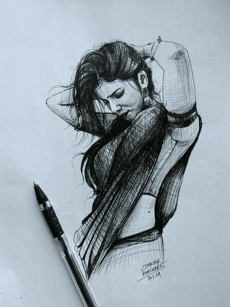 Football Tattoo, Pencil Drawing Images, Ballpoint Pen Art, Abstract Pencil Drawings, Pen Art Work, Realistic Pencil Drawings, Pencil Sketch Drawing, Pen Art Drawings, Girl Drawing Sketches