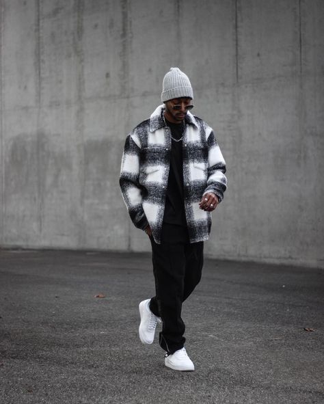 Black Street Fashion Men, Black Male Winter Outfits, Black Male Outfits Casual, Big Boy Outfits Black Men, Black Male Fashion Casual, Male Outfits Casual Simple, Outfit Inspo Fall Men, Eclectic Grandpa Outfits Men, Urban Male Outfits