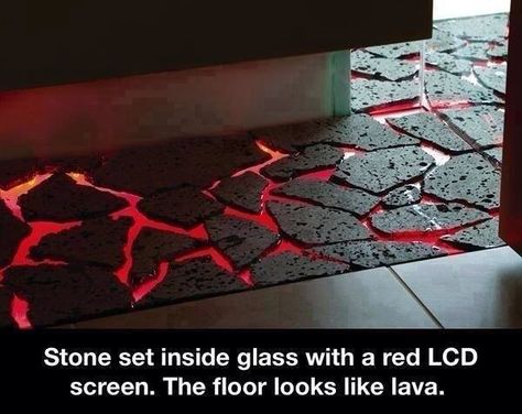 LED light lava floor Lava Floor, Amazing Inventions, Floor Is Lava, The Floor Is Lava, Desain Furnitur Modern, Cool Inventions, Tiki Bar, Design Furniture, Stone Settings