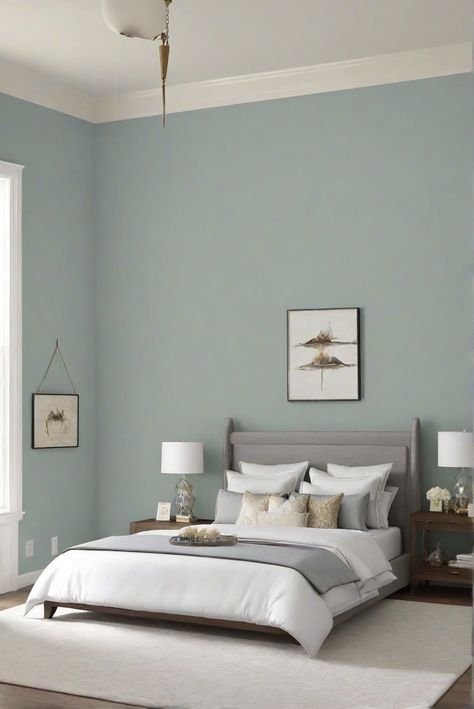 interior paint, bedroom decor, wall paint, paint color palette
home decorating, home interior design, interior bedroom design, kitchen designs Different Color Bedroom Walls, House Room Paint Colors, Blue Color Wall Paint, Bedroom Light Paint Colors, Bed Rooms Painting Colours, Ideas For Painting Walls Bedrooms, Modern Earthy Bedroom Paint Colors, House Interior Wall Paints, Blue Wall Painting Ideas Bedrooms