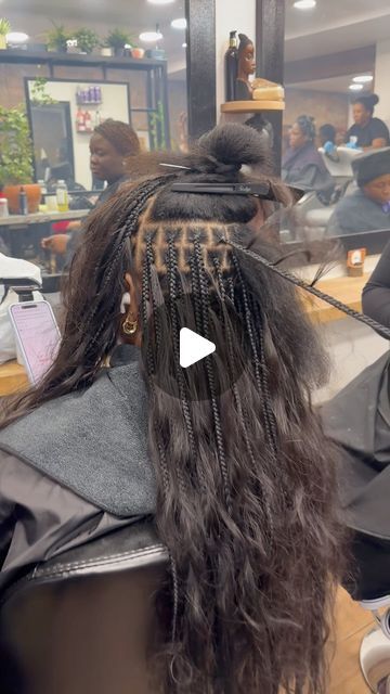 Ama hair salon 🇬🇭 😊 on Instagram: "🥵 Goddess braids   #braids #goddesbraids #braids #afro #afrohair" Goddess Braids Tutorial Videos, Megan Good Braids, Goddess Bubble Braids, Goddess Braids With Bangs, Braids For Brides, Godess Breads Hairstyle, Goddess Knotless Box Braids, Goddess Braids For Kids, Jumbo Goddess Braids