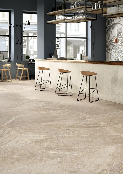 Stone Like Tiles, Indoor Floor Tiles, Porcelain Stoneware Floor, Stone Floor Tiles, Bedroom Tile, Taupe Kitchen, Terrace Floor, Soap Stone, Indoor Tile