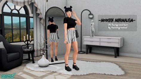 Room With Mirror, Sims 4 Photography, Sims 4 Cas Background, Cas Background, Background Room, Sims 4 Children, Female Clothes, Sims 4 Cc Packs, Shirt Hair