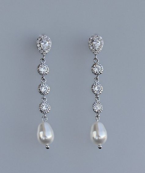 Crystal And Pearl Earrings, Long Bridal Earrings, Long Pearl Earrings, Crystal Pearl Earrings, Crystal Bridal Earrings, Pearl Earrings Wedding, Bridal Earrings Pearl, Earrings Clip, Hrithik Roshan