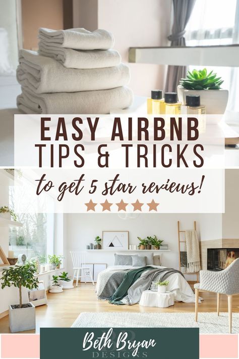 AirBNB Host Checklist- Guide for a 5-Star Guest Experience Airbnb Essentials, Airbnb Checklist, Airbnb Hosting, Decor Checklist, Pantry Inventory, Hosting Tips, Airbnb Design, Appreciation Printable, Clean Sheets