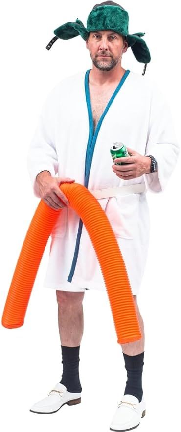 Vacation Movie Cousin Eddie Halloween Costume Accessory Orange Hose Cringy Halloween Costume, Progressive Halloween Costume, Cousin Eddy Costume, Willie Nelson Halloween Costume, Comfy Halloween Costumes For Couples, Sick And Tired Halloween Costume, Uncle Eddie Costume, Tommy Boy Costume, Funny 80s Costumes