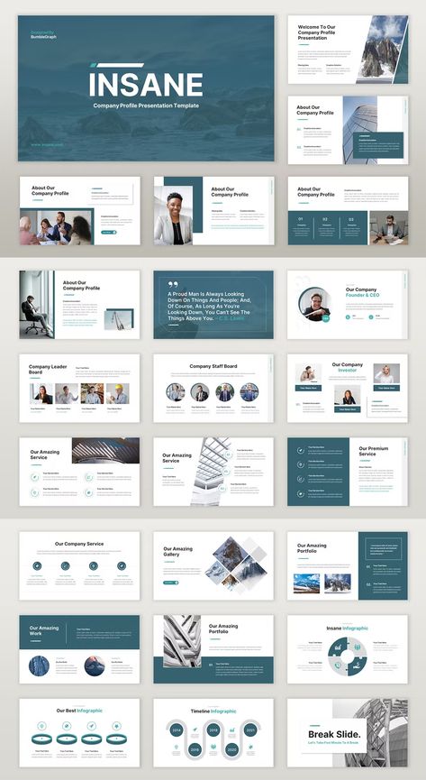 Minimalist Corporate Design, Marketing Powerpoint Design, Company Powerpoint Design, Company Powerpoint Template, Professional Company Profile, Company Profile Presentation Powerpoint, Company Profile Inspiration, Company Profiles Designs, Company Presentation Design Powerpoint