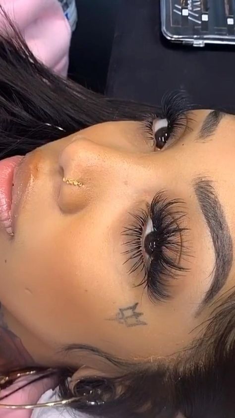 Lash Extension Wet Look, Hybrid Lash Extensions Dramatic, Long Full Classic Eyelash Extensions, Wispy Hybrid Lash Extensions With Bottom Lashes, Chunky Lash Extensions, Light Eye Lash Extensions, Spiked Hybrid Lash Extensions, Dramatic Volume Lash Extensions, Hybrid Lash Extensions With Bottom Lashes