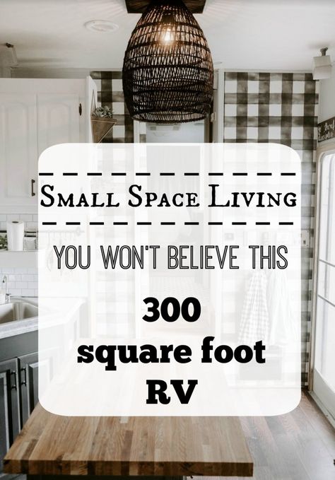 You won't believe this RV! Small Camper Interior, Trailer Renovation, Camper Diy, Rv Interior Remodel, Small Travel Trailers, Camper Trailer Remodel, Rv Organization, Small Rv, Diy Camper Remodel