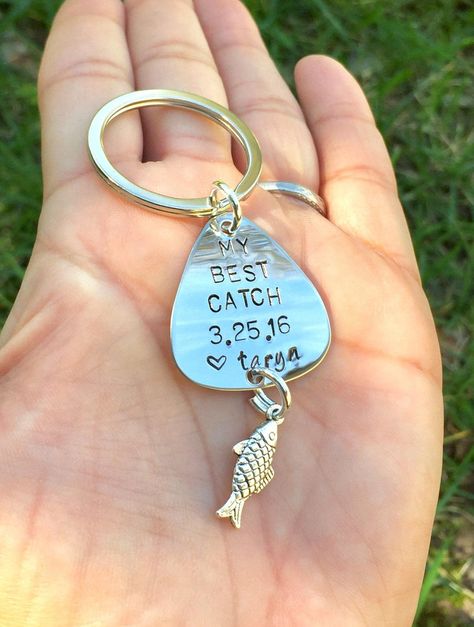 Fishing Boyfriend, Dance Answers, Fishing Keychain, Custom Fishing Lure, Children Quotes, Country Videos, Best Boyfriend Gifts, Diy Jewelry Gifts, Best Gifts For Him