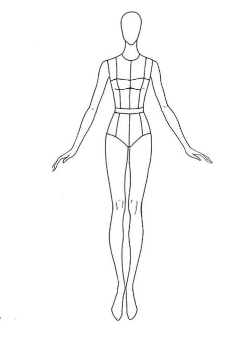 manekin sketch Fashion Modle Base Drawing, Mannequin Base Drawing, Fashion Design Base Model, Fashion Sketch Template Women, Straight Croquis, Maniquen Ideas Drawing, Manniquine Body Drawing, Fashion Doll Drawing Base, Maniquin Dress Display Drawing