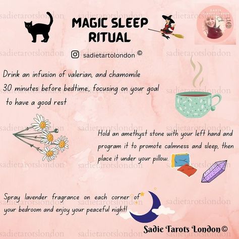 Sleep Spray Witchcraft, Witchy Sleep Tips, Herbs For Sleep Witchcraft, Good Sleep Spell, Sleep Witchcraft, Witchcraft Sleep, Sleep Spells, Sleep Magic, Herbs For Sleep