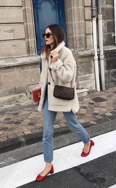 Fall Street Style Vestiti In Jeans, Moda Do Momento, Looks Jeans, Double Denim, Looks Street Style, Modieuze Outfits, Thanksgiving Outfit, Mode Inspo, Fall Street Style