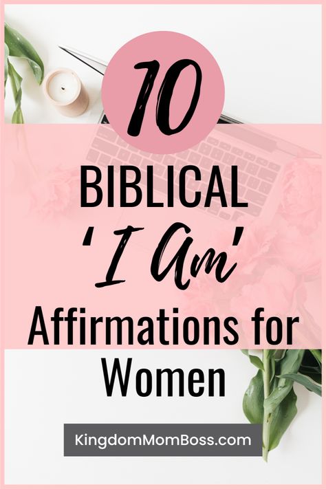 Are you a Christian woman seeking to uplift your life and business? Explore our blog post on 'I Am' affirmations from the Bible, tailored for women like you. Learn how to harness the power of biblical affirmations to transform your mindset and achieve your goals. #IAmAffirmationsWomen #BiblicalAffirmationsWomen I Am Biblical Affirmations, Daily Affirmations For Daughter, Biblical Words Of Affirmation For Women, Biblical Words Of Affirmation, Scripture Affirmations For Women, Biblical Truths For Women, Prayers For Women Encouragement, Christian Words Of Affirmation For Women, Daily Affirmations For Christian Woman