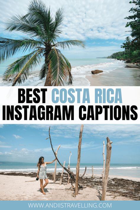 103 Costa Rica Captions for Instagram​ - Andi is Travelling Costa Rica Captions, Costa Rica Quotes, Costa Rica Aesthetic, Travel Costa Rica, Travel Captions, Dubai World, Another Day In Paradise, Jungle Adventure, Costa Rica Travel