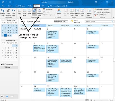 Outlook Calendar Organization, Outlook Shortcuts, Email Productivity, Microsoft Outlook Calendar, Outlook Hacks, Email Organization, Excel Shortcuts Cheat Sheets, Vacation Calendar, Outlook 365