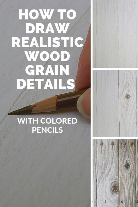 Here's a tutorial on #drawing wood grain, as well as explain how to render a few familiar features of weathered wooden boards. #colorpencils #pencildrawing Colored Pencil On Wood, How To Draw Wood, Draw Tree, Tutorial On Drawing, Drawing Wood, How To Render, How To Draw Realistic, Pencil Drawings For Beginners, Pencil Techniques