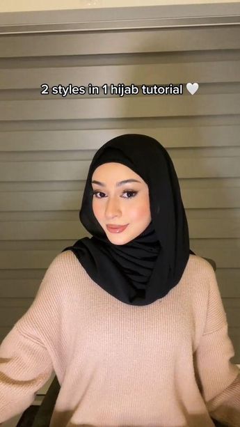 Square Hijab Tutorial, Hijab Turban Style, Square Hijab, Simple Hijab Tutorial, Hijab Simple, Estilo Hijab, Style Tutorial, Stile Hijab, Simple Hijab