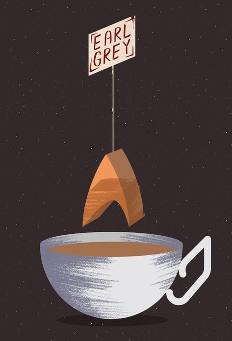 Star Trek Next Generation Art, Star Trek Funny, Star Trek Art, Photo Board, Style Star, Star Trek Universe, Uss Enterprise, Earl Gray, Tea Art