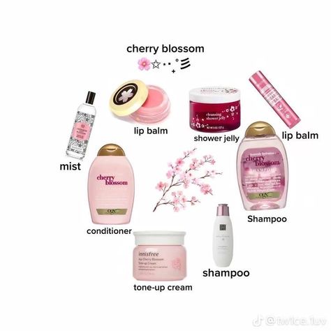 Japanese Lip Balm, Shower Jellies, Money Affirmation, Cherry Blossom Scent, Body Hygiene, Beauty Routine Tips, Shower Skin Care, Body Smells, Perfect Skin Care Routine