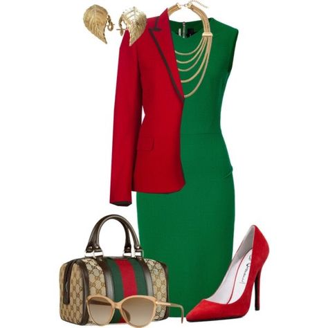 Red Black And Green Outfits, Red And Green Outfit Ideas, Green And Red Outfits For Women, Green Red Outfit, Red Green Outfit, Green And Red Outfit, Red And Green Combination, Red And Green Dress, Red And Green Outfit