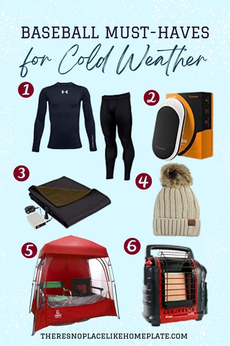 Cold Weather Baseball Outfits, Baseball Mom Outfits Winter, Spring Baseball Game Outfit Cold, Softball Mom Outfits Spring, Baseball Must Haves Mom, Travel Baseball Must Haves, Baseball Mom Must Haves Products, Baseball Mom Necessities, Travel Softball Mom Must Haves