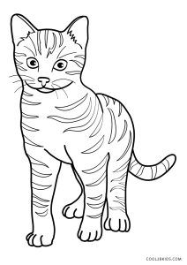 Cat Pictures To Color, Monkey Coloring Pages, Cat Coloring Pages, Cat Template, Cat Coloring, Cat Coloring Book, Kid Coloring Page, Love Coloring Pages, Kitty Coloring