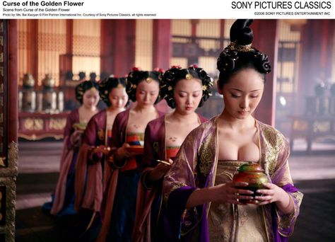 Curse Of The Golden Flower, The Empress Of China, Empress Of China, Golden Flower, Movie Costumes, The Empress, Chinese Clothing, Traditional Dress, Period Dramas