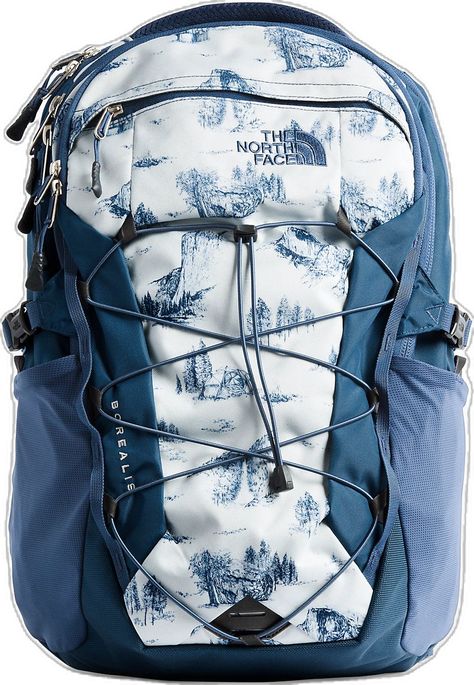 Navy Blue North Face Backpack, Borealis Backpack Aesthetic, The North Face Backpack Aesthetic, North Face Backpack Aesthetic, Cute College Backpacks, North Face Backpack School, Cute Bookbags, Cute School Backpacks, Backpacks Aesthetic