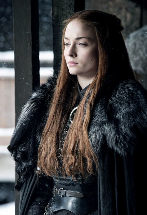 Sophie Turner - Game of Thrones.Season 7 (2017) Game Of Thrones Sansa, Game Of Thrones Meme, Kit Harrington, Got Game Of Thrones, The North Remembers, Game Of Thrones Quotes, Fire And Blood, Yennefer Of Vengerberg, Gra O Tron