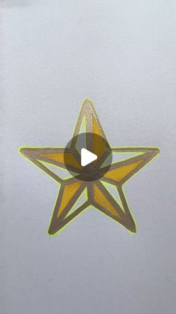 Paper Craft Ideas on Instagram: "Learn how to draw a perfect star with this simple and easy technique! Start by drawing a straight line. Then, draw another line overlapping it at an angle. Repeat this step five times to form the star's outline. Once all the lines are in place, connect all the corners to complete the star shape. For a finishing touch, color one side of each segment to give it a vibrant, three-dimensional effect. This straightforward method is perfect for creating beautiful stars for your art projects or decorations. Grab your drawing supplies and follow along to master this fun and creative technique!

Cc @easy_drawing_ideas__" Perfect Star Drawing, Drawing Ideas Easy Christmas, How To Draw Stars, How To Draw A Star, Star Painting Ideas, Star Drawing Ideas, Star Sketch, Draw A Star, Stars Drawing