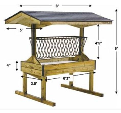 Sheep Feeders, Goat Hay Feeder, Hay Feeder For Horses, Goat Feeder, Goat Playground, Horse Feeder, Deer Feeders, Goat Shelter, Horse Hay