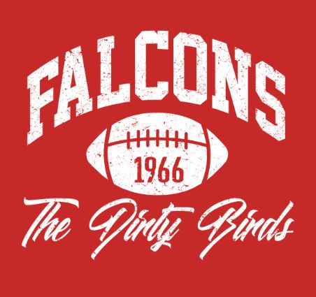 Unique design for Atlanta Falcons fans. Please, visit Teepublic to see how cool this print looks on T-shirt! (link below) Atlanta Falcons Shirts, Atlanta Falcons Wallpaper, T Shirt Logo Design, Shirt Logo Design, Atlanta Falcons, Vintage Prints, Tshirt Logo, The North Face Logo, Retail Logos