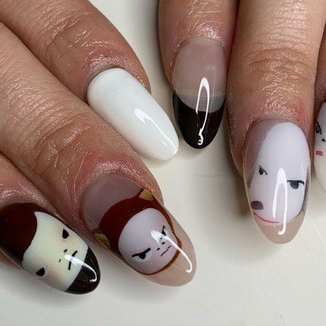 IG: reallyhotgirl Trashy Nails, Yoshimoto Nara, Y2k Trashy, Airbrush Stencils, Tough As Nails, Hot Nails, Color Inspo, April 20, Face Hair