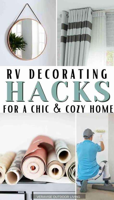 Crochet Home Decor Ideas, Campsite Decorating, Rv Curtains, Decorating Your Rv, Rv Interior Design, Travel Trailer Decor, Rv Decorating, Rv Upgrades, Travel Trailer Living