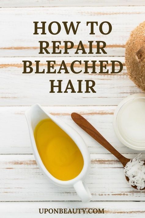 If you want to save your hair from bleach damage, then you're probably wondering how to repair bleached hair? Well, you�ve come to the right place! #coconutoil #hairtreatment #haircare #coconutoilhairmask #hair Repair Bleached Curly Hair, Damaged Bleached Hair Repair, Diy Hair Mask For Bleached Hair, Bleached Damaged Hair Repair, How To Repair Bleached Damaged Hair, How To Fix Damaged Hair From Bleach, How To Take Care Of Bleached Hair, Bleach Damaged Hair Repair, Hair Repair Diy Damaged