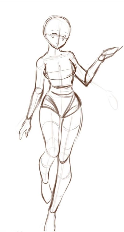 Body Poses Drawing Standing, Anime Female Anatomy Drawing Reference, Elegant Woman Pose Reference, Full Body Pose Reference Female, Simple Body Poses Drawing, Human Body Drawing Easy, Thigh Women Reference, Anime Poses Reference Full Body Woman, Body Reference Female Drawing