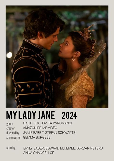 Movie And Series Posters, My Lady Jane Poster, My Lady Jane Prime, My Lady Jane 2024, My Lady Jane Aesthetic, My Lady Jane, Movie Recs, Top Horror Movies, Movie Character Posters