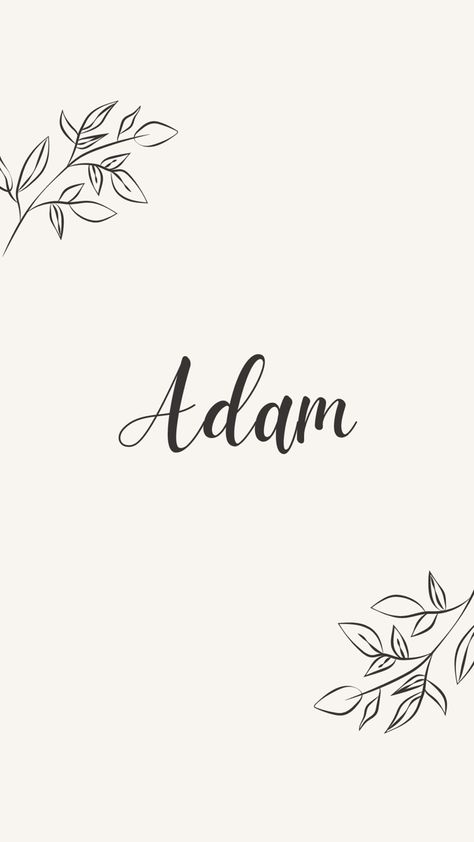 Pin by @kyleevking ✨ Adam Name, Name Idea, Collage, Pins