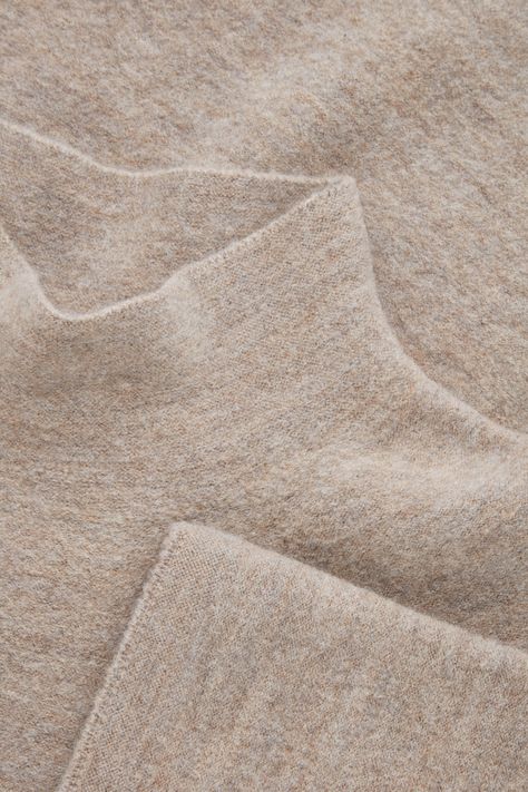 A minimal, seamless design, this jumper is made from boiled wool with a textured melange finish. Cut for an oversized fit, it has a high neck, long sleeves and it is finished with clean cut edges. Natural Fibres, Boiled Wool, Design Minimal, Clean Cut, Jumpers For Women, Knitwear Women, Knitting Designs, In Design, Cardigans