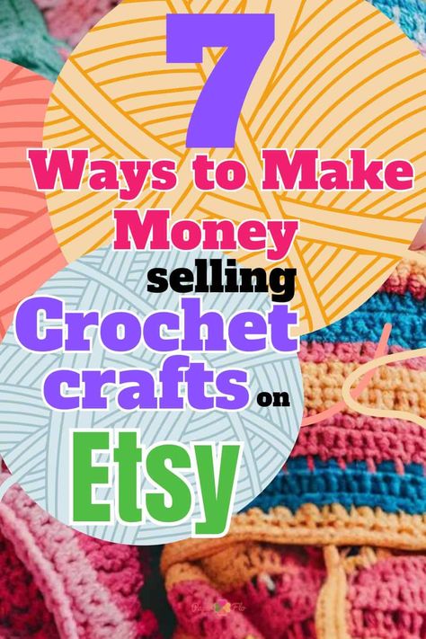 Unlock the secrets to success with our guide on crochet projects that sell well on Etsy. Get tips for your Etsy shop and start earning now! Selling Crochet Items, Fun Easy Projects, Craft Fair Ideas To Sell, Crochet Projects To Sell, Crochet Craft Fair, Profitable Crafts, Quick Crochet Projects, Crochet Best, Chic Crochet