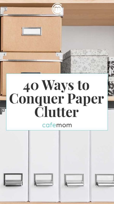 paper organization at home Paper Clutter Organization Ideas, Organizing Paper Clutter, Home Office Organization Ideas, Office Organization Ideas, Paper Clutter Organization, Receipt Organization, Clutter Control, Office Organization At Work, Organizing Paperwork