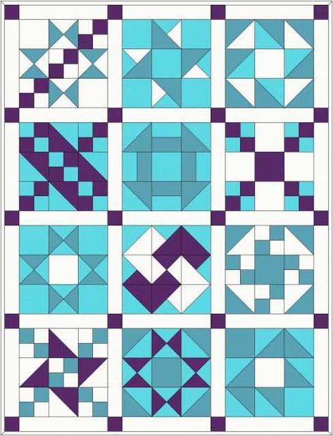 Traditional Patchwork, Traditional Quilt Patterns, Patchwork Tutorial, Painted Barn Quilts, Barn Quilt Designs, Quilt Square Patterns, Barn Quilt Patterns, Sampler Quilts, Star Quilt Blocks