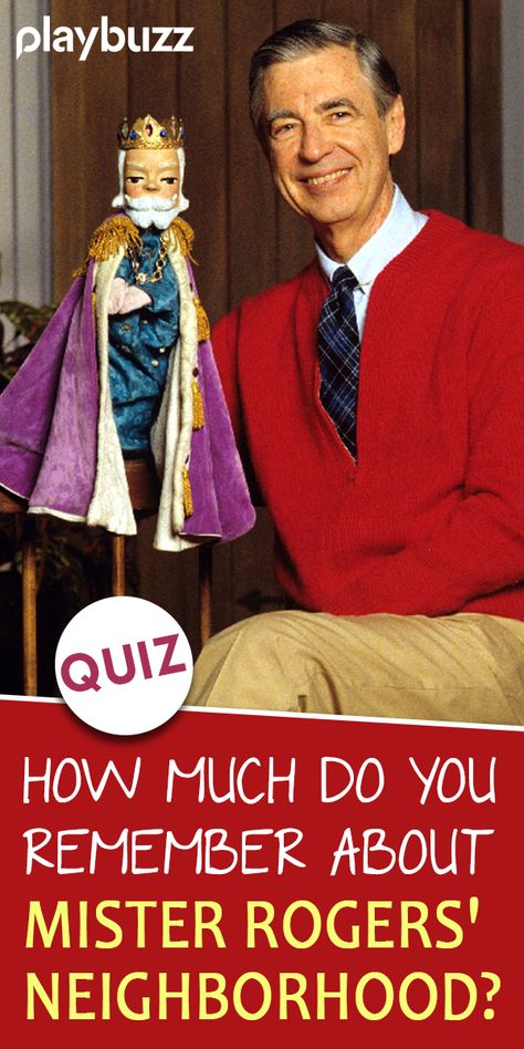 How Much Do You Remember About Mister Rogers' Neighborhood? *** #PlaybuzzQuiz General Knowledge TV Trivia Quiz Tom Hanks A Beautiful Day in the Neighborhood Playbuzz Quiz Beautiful Day In The Neighborhood, Tv Trivia, Mister Rogers Neighborhood, Mister Rogers, Playbuzz Quiz, Trivia Quizzes, Mr Rogers, Comedy Quotes, Rick Ross