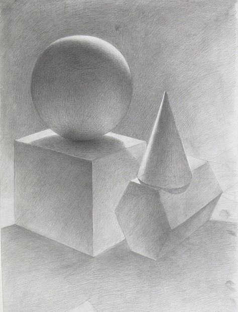 Still-life drawing Dunia Disney, Still Life Sketch, Geometric Shapes Drawing, Basic Sketching, Pencil Drawing Ideas, Ap Drawing, Still Life Pictures, Life Sketch, Observational Drawing