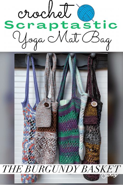 Crochet Yoga Mat, Yoga Bag Pattern, Yoga Mat Bag Pattern, Crochet Yoga, Bag Pattern Free, Yoga Mat Bag, Mat Bag, Yoga Bag, Bundle Pack