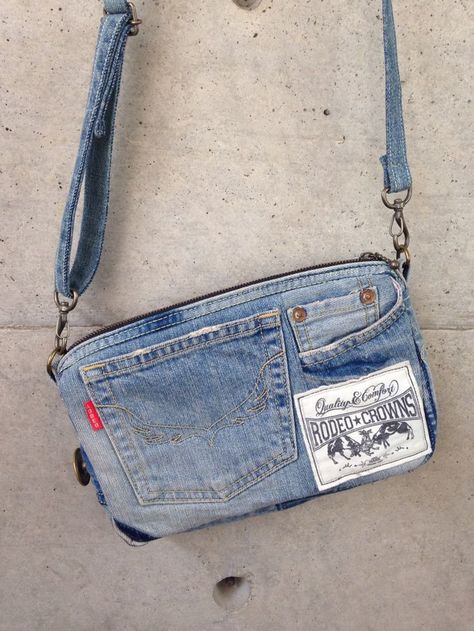 Tas Denim, Mochila Jeans, Blue Jean Purses, Jean Bag, Recycled Jeans Bag, Denim Bag Patterns, Jean Purses, Bag Inspiration, Jean Purse